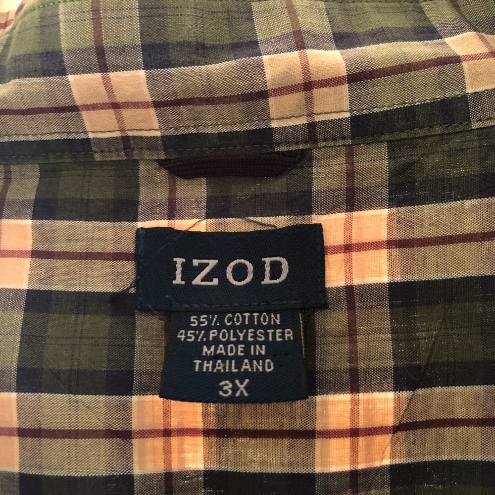IZOD men’s button down shirt 3XL
